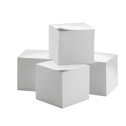 Artikelbild für Notizzettel geleimt weiß 9,0 x 9,0 cm, ca. 800 Blatt, 4 Blöcke, Artikelnummer 236596