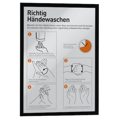 Artikelbild für DURABLE Magnetrahmen DURAFRAME® MAGNETIC A3 schwarz A3, 5 St., Artikelnummer 276071