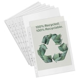 Artikelbild 1 für bene Prospekthüllen DIN A4 transparent genarbt 0,10 mm, 50 St., Artikelnummer 320042