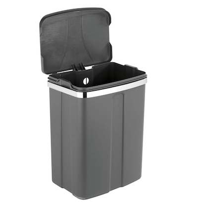 Artikelbild 2 für WENKO Mülleimer 12,0 l grau, 1 St., Artikelnummer 664823