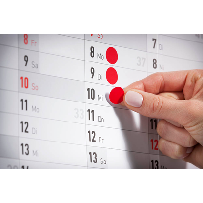 Artikelbild 2 für AVERY Zweckform Klebepunkte 3013 gelb Ø 8,0 mm, 416 St., Artikelnummer 712034