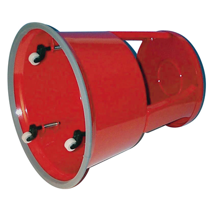 Artikelbild 2 für WEDO Rollhocker rot Metall, Artikelnummer 598854