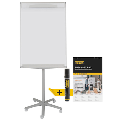 Artikelbild für AKTION: Bi-Office Flipchart DESIGN EA48061824 + GRATIS 1 Boardmarker + 1 Flipchartblock, Artikelnummer 610992