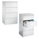 Artikelbild 1 für CP Hängeregistraturschrank verkehrsweiß 4 Schubladen 78,7 x 59,0 x 135,7 cm, 1 St., Artikelnummer 269377