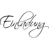 Artikelbild 1 für Rayher Motivstempel Einladung 4,0 x 7,0 cm, 1 St., Artikelnummer 151607