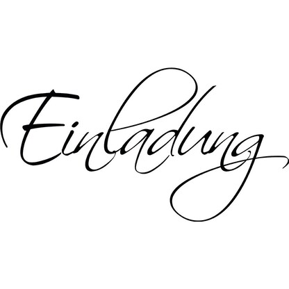 Artikelbild für Rayher Motivstempel Einladung 4,0 x 7,0 cm, 1 St., Artikelnummer 151607