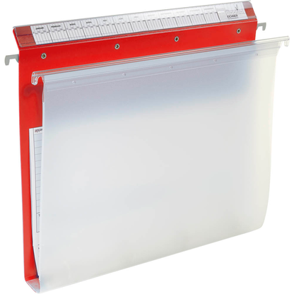 Artikelbild 2 für BOI Patienten-Dokumentations-Hängemappe 2-Ringe Click 2 Stationär rot Boden: 2,5 cm, 1 St., Artikelnummer 666822