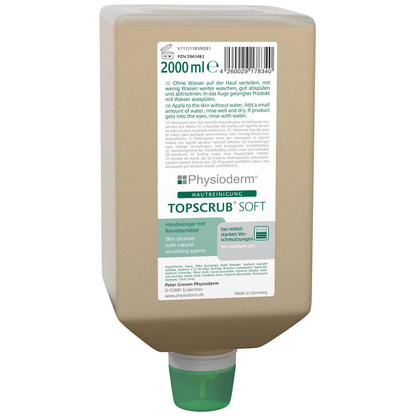 Artikelbild für Physioderm® TOPSCRUB® SOFT Handreiniger 2,0 l, Artikelnummer 412089