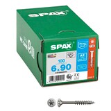 Artikelbild 1 für SPAX® Universalschrauben T30 Senkkopf Edelstahl A2 0197000600903 6 mm x 90 mm, 100 St., Artikelnummer 395089