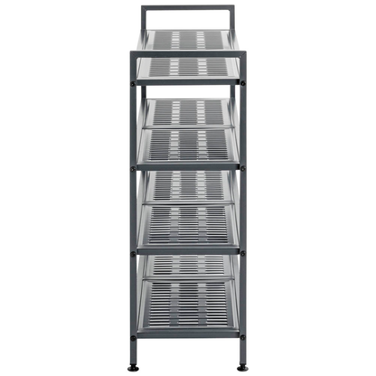 Artikelbild 5 für HAKU Möbel Schuhregal anthrazit 73,0 x 25,0 x 72,0 cm, 1 St., Artikelnummer 591467