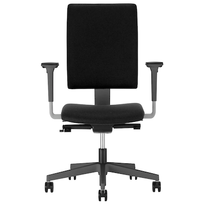 Artikelbild 2 für Nowy Styl Bürostuhl 4ME Stoff schwarz, Gestell schwarz, Artikelnummer 196497