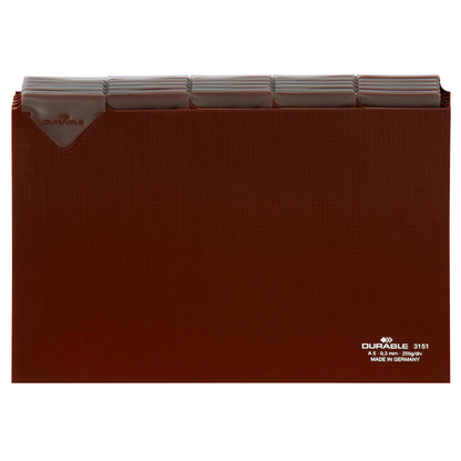 Artikelbild 4 für DURABLE Karteikartenregister A-Z, blanko, Jan.-Dez., 0-31 braun, Artikelnummer 138735
