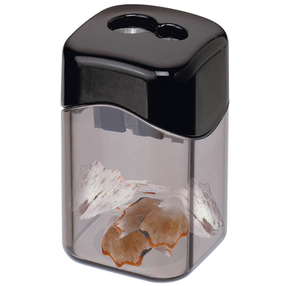 Artikelbild für M + R Dosenspitzer doppelt schwarz, Artikelnummer 927780