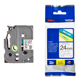 Artikelbild 1 für brother Schriftband TZe-151 TZE151, 24 mm, schwarz auf transparent, 1 St., Artikelnummer 653097