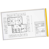 Artikelbild 1 für EICHNER Planschutztaschen 90 x 140 transparent/gelb, 5 St., Artikelnummer 322194