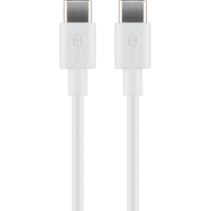 Artikelbild für goobay USB C 2.0 Kabel 2,0 m weiß, 1 St., Artikelnummer 364394