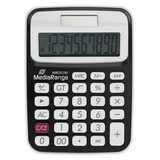 Artikelbild 1 für MediaRange MROS190 Taschenrechner schwarz/weiß, Artikelnummer 760031