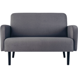 Artikelbild 1 für meet powered by PAPERFLOW 2-Sitzer Sofa LISBOA grau schwarz Stoff 124,0 x 81,5 x 83,0 cm, 1 St., Artikelnummer 850937