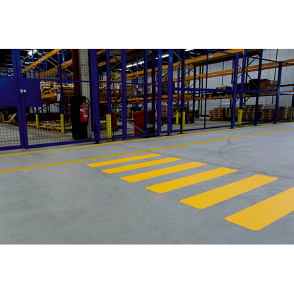 Artikelbild für DURABLE Bodenmarkierungsband Zebrastreifen 200/05 gelb 200,0 x 1200,0 mm, Artikelnummer 553689