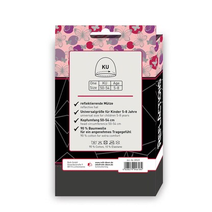 Artikelbild 3 für ROTH Mädchen Beanie Schmetterling rosa Einheitsgröße 1 St., Artikelnummer 581136