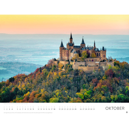 Artikelbild 11 für Heye Monats-Wandkalender Schönes Deutschland 2026, 1 St., Artikelnummer 551091