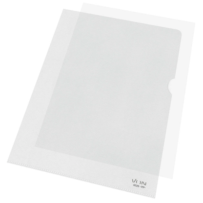 Artikelbild 11 für VON LEITZ Sichthüllen 4029 DIN A4 transparent genarbt 0,115 mm, 100 St., Artikelnummer 635407