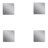 Artikelbild 1 für Zeller Magnete silber, Metall 1,0 x 1,0 x 0,99 cm, 4 St., Artikelnummer 231225