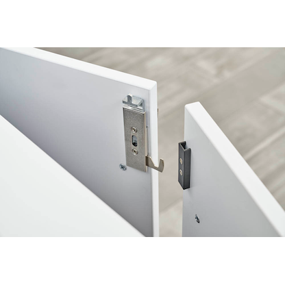 Artikelbild 19 für HAMMERBACHER Regalschrank 968T3, V968T3/G/W/BS grafit, weiß 80,0 x 42,0 x 215,6 cm, 1 St., Artikelnummer 992982