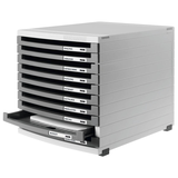 Artikelbild 1 für HAN Schubladenbox Contur dunkelgrau 1510-0-19D, DIN B4 mit 10 Schubladen, 1 St., Artikelnummer 182311