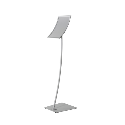 Artikelbild für update displays Infoständer Konkav silber DIN A3 29,5 x 29,5 x 109,0 cm, 1 St., Artikelnummer 316982