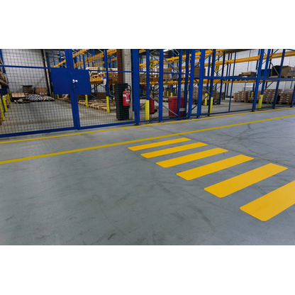 Artikelbild 5 für DURABLE Bodenmarkierungsband Zebrastreifen 200/05 gelb 200,0 x 1200,0 mm, Artikelnummer 553689