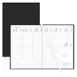 Artikelbild 1 für ZETTLER KALENDER Buchkalender Wochenplaner 2026 schwarz, 1 St., Artikelnummer 559306