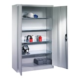 Artikelbild 1 für CP Stahlschrank 08931-00 S10014 lichtgrau 4 Fachböden 120,0 x 50,0 x 195,0 cm, aufgebaut, 1 St., Artikelnummer 415733