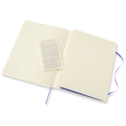 Artikelbild 6 für MOLESKINE Notizbuch Classic Collection flexibler Einband ca. DIN A4 blanko, hortensienblau Softcover 192 Seiten, 1 St., Artikelnummer 924670