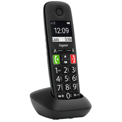 Artikelbild für Gigaset E290HX Zusatz-Mobilteil schwarz, 1 St., Artikelnummer 989152