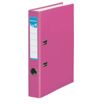 Artikelbild für DONAU Klassik Ordner pink Karton 5,0 cm DIN A4, 1 St., Artikelnummer 345884