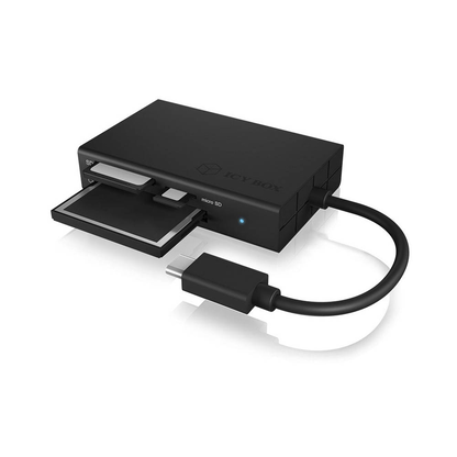 Artikelbild 4 für RaidSonic ICY BOX® IB-CR401-C3 Multi-microSD, SD, Compact Flash-Kartenleser schwarz, Artikelnummer 395224
