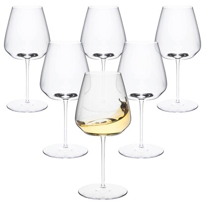 Artikelbild für RONA Weißweingläser SANTORINI mundgeblasen 550,0 ml, 6 St., Artikelnummer 471908