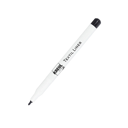 Artikelbild für KREUL Textilmarker schwarz 1,0 - 2,0 mm, 1 St., Artikelnummer 115087