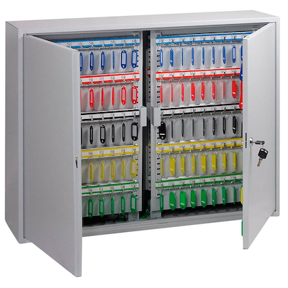 Artikelbild 5 für phoenix KC0607K Schlüsselkasten lichtgrau mit 600 Haken, Zylinderschloss, 73,0 x 20,5 x 55,0 cm, 1 St., Artikelnummer 500801