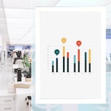 Artikelbild 1 für LMG Magnetrahmen selbstklebend weiß A4, 1 St., Artikelnummer 228678