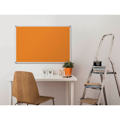 Artikelbild 2 für MAUL Pinnwand MAULstandard 90,0 x 60,0 cm Textil orange, Artikelnummer 535380