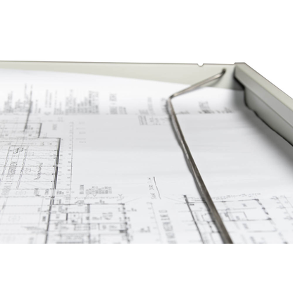 Artikelbild 7 für Gürkan Planschrank lichtgrau 5 Schubladen 140,0 x 95,0 x 53,0 cm, 1 St., Artikelnummer 564462