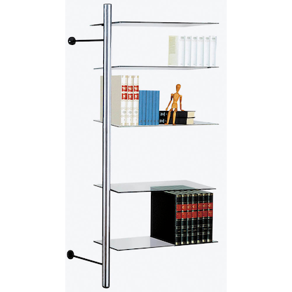 Artikelbild für Kerkmann Wandregal arte silber 80,0 x 40,0 x 190,0 cm, 1 St., Artikelnummer 106472