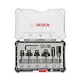 Artikelbild 1 für AKTION: BOSCH Fräser-Set 6-teilig mit Prämie nach Registrierung, Artikelnummer 454302