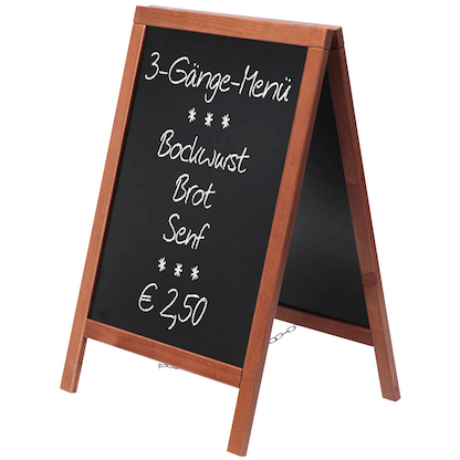 Artikelbild für Showdown® Displays Kundenstopper Natura braun 55,0 x 85,0 cm, 1 St., Artikelnummer 697654