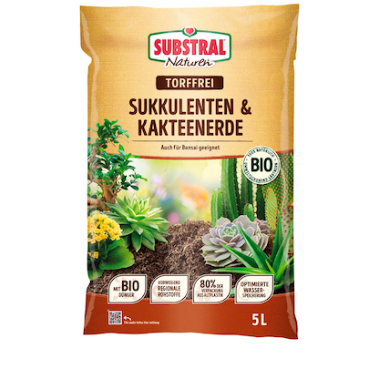 Artikelbild für SUBSTRAL® Naturen® Kakteenerde 5,0 l, Artikelnummer 368759