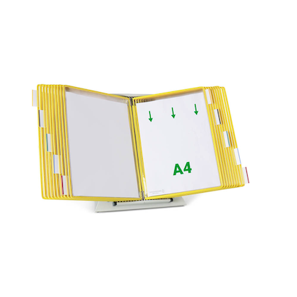 Artikelbild für tarifold Sichttafelsystem 434204 DIN A4 gelb mit 20 St. Sichttafeln, 1 St., Artikelnummer 704736