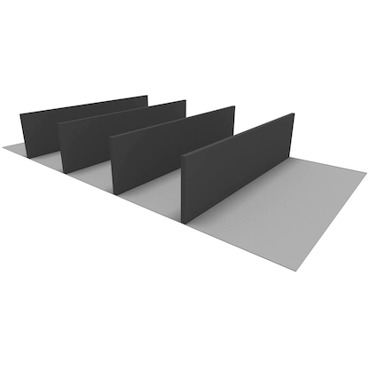 Artikelbild für fm Trennstege schwarz 4 St., Artikelnummer 853483