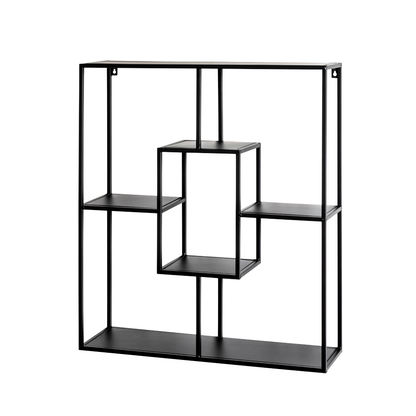 Artikelbild für HAKU Möbel Wandregal schwarz 60,0 x 18,0 x 70,0 cm, 1 St., Artikelnummer 491611